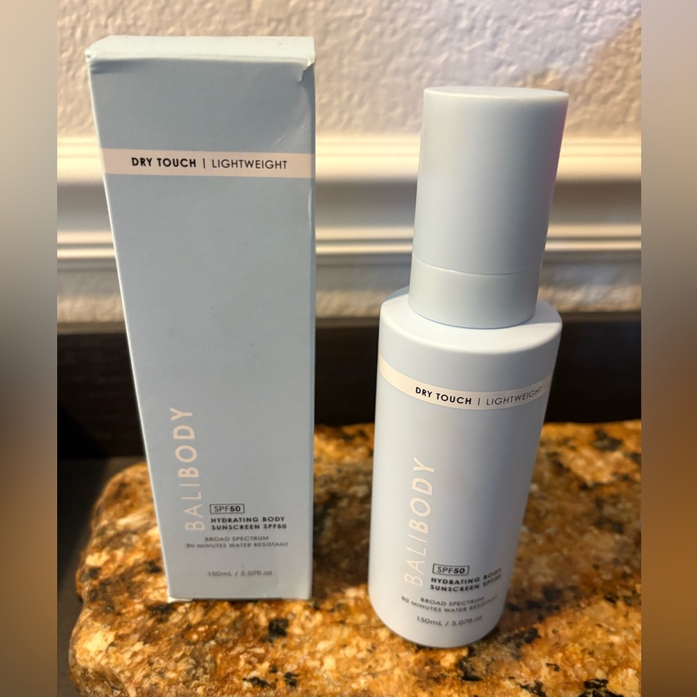 Bali Body Hydrating Body Sunscreen SPF 50 W/80 Minute Water Resistant Dry Touch